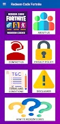 برنامهنما Redeem Code Fortnite عکس از صفحه
