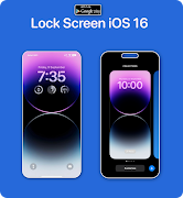 Lock Screen iOS 16 截图 1