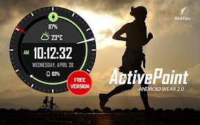 Active Point Watch Face تصوير الشاشة 1