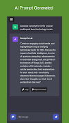 برنامه‌نما AI Prompt Generator عکس از صفحه