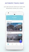 Wowanders - smart travel diary poster
