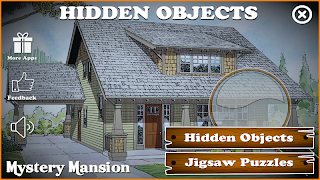 Hidden Objects Mansion Screenshot 1