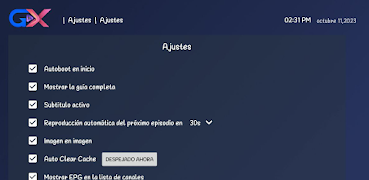 GX MAX captura de pantalla 2