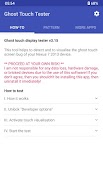 Ghost Touch Tester Ekran Görüntüsü 1