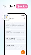 NoteGenius: Notes & Checkist تصوير الشاشة 1