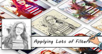 Photo Sketch -Sketch Drawing ポスター