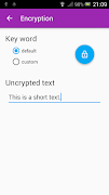Kryptograph - text encryption স্ক্রিনশট 1