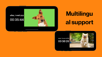 Dog Clock app.digital cute screenshot 1