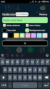 برنامه‌نما Notinote - Sticky note in notification عکس از صفحه