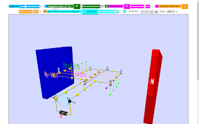 DC Motor 3D Simulator Lab screenshot 1
