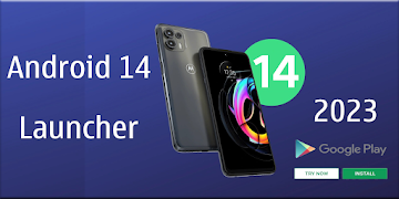 Android 14 Launcher Cartaz