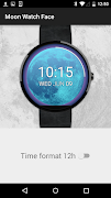 Moon Watch Face Android Wear 스크린샷 4