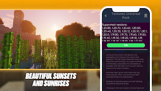 3D Texture Packs Minecraft Mod تصوير الشاشة 3