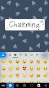 Tema Keyboard Charming screenshot 2