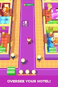 Perfect Hotel Run - Idle Game captura de pantalla 5