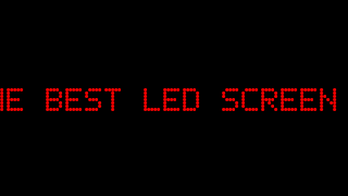 برنامه‌نما نمایش صفحه نمایش LED عکس از صفحه