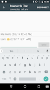 Bluetoothチャット スクリーンショット 2