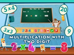 Jeux Quiz Multiplication Math capture d'écran 2