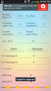 rectangular footing design screenshot 1