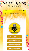 Voice Typing : Speech To Text Converter تصوير الشاشة 2
