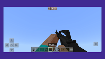Gun mod for Minecraft pe imagem de tela 2