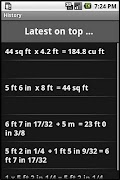 Dimensional Calculator screenshot 3