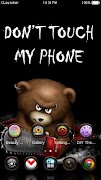 Dont Touch My Phone Theme স্ক্রিনশট 3