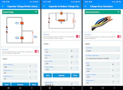 1 Schermata Calcolo elettrico App