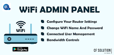 WiFi Admin Panel - Router Setu plakat
