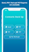 برنامه‌نما Duplicate Contacts Remover عکس از صفحه