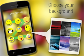 Emoji Dan Smiley Lock Screen syot layar 6