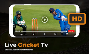Live Cricket TV HD Streaming 截图 1