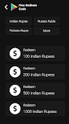 برنامه‌نما Earn Redeem Code - In 5 Minute عکس از صفحه
