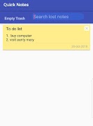 Notes up imagem de tela 4