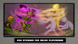Melon Mod Stick War Playground স্ক্রিনশট 3
