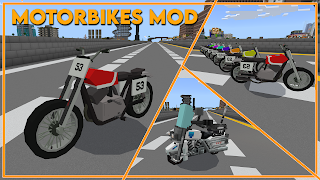 Motorbikes Mod Minecraft captura de pantalla 7