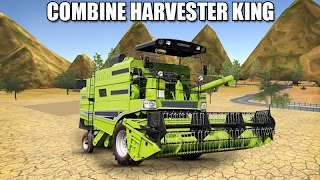Combine Harvester King Plakat