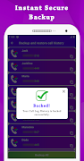 Backup & Restore Call History اسکرین شاٹ 6