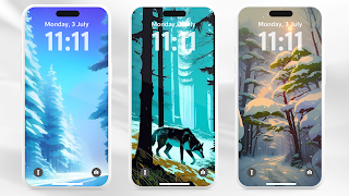 Winter Background screenshot 1