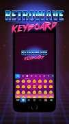 Fundo do Teclado Retrowave imagem de tela 1