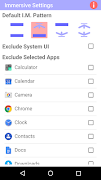 برنامه‌نما Immersive Settings عکس از صفحه