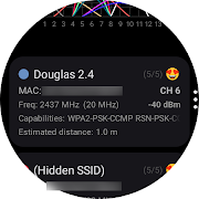 WAnalyzer - WiFi Analyzer ảnh chụp màn hình 2