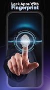 برنامه‌نما AppLock: Lock apps Fingerprint عکس از صفحه