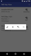 برنامه‌نما [root] Wifi Key View عکس از صفحه