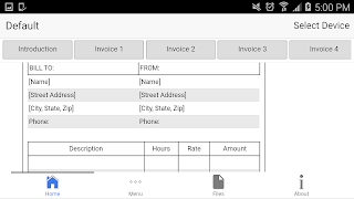 Invoice Manager ภาพหน้าจอ 1
