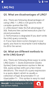LINQ FAQ скриншот 2