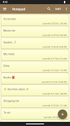 Notepad - simple notes poster