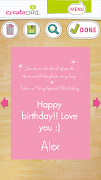 برنامه‌نما Creatacard Card Maker عکس از صفحه