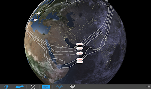 Eutelsat Coverage Zone تصوير الشاشة 7