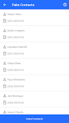 Fake Contacts imagem de tela 6